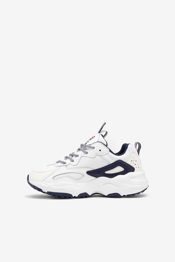 Fila Outlets White/Navy/Red big kids\' ray tracer