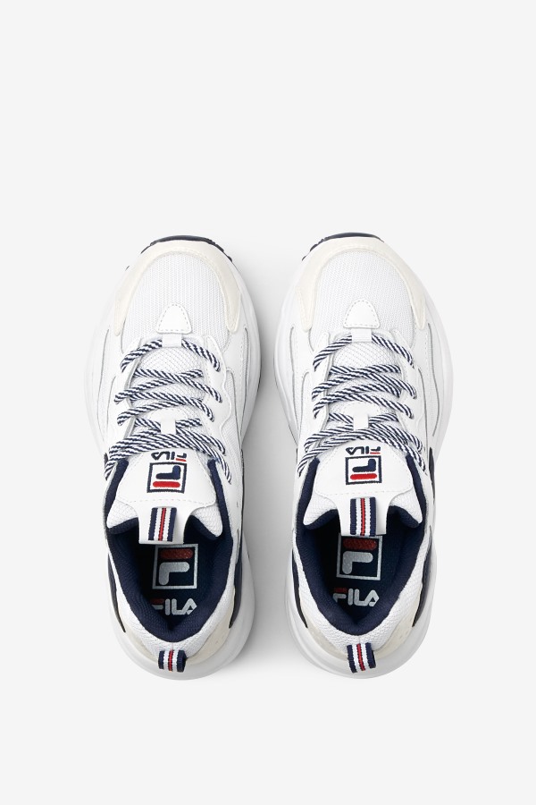 Fila Outlets White/Navy/Red big kids\' ray tracer