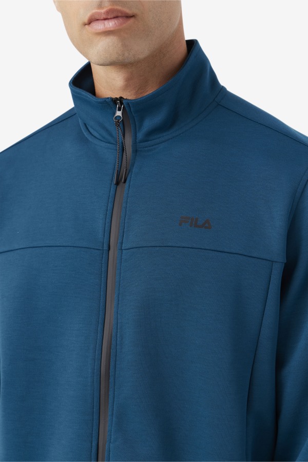 Gonal Zip Jacket Fila Outlets Majolica Blue/Black