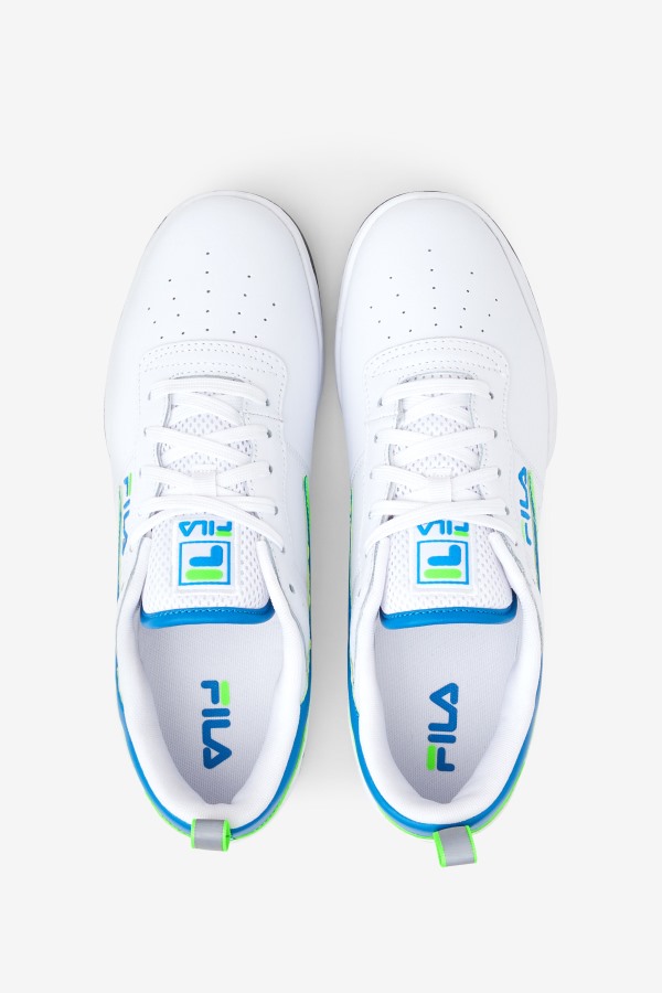 White/Green/Black Men\'s Original Fitness Fila Outlets