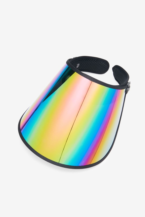 Fila Outlets Plastic Face Shield Black/Iridescent