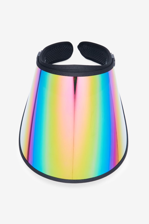 Fila Outlets Plastic Face Shield Black/Iridescent