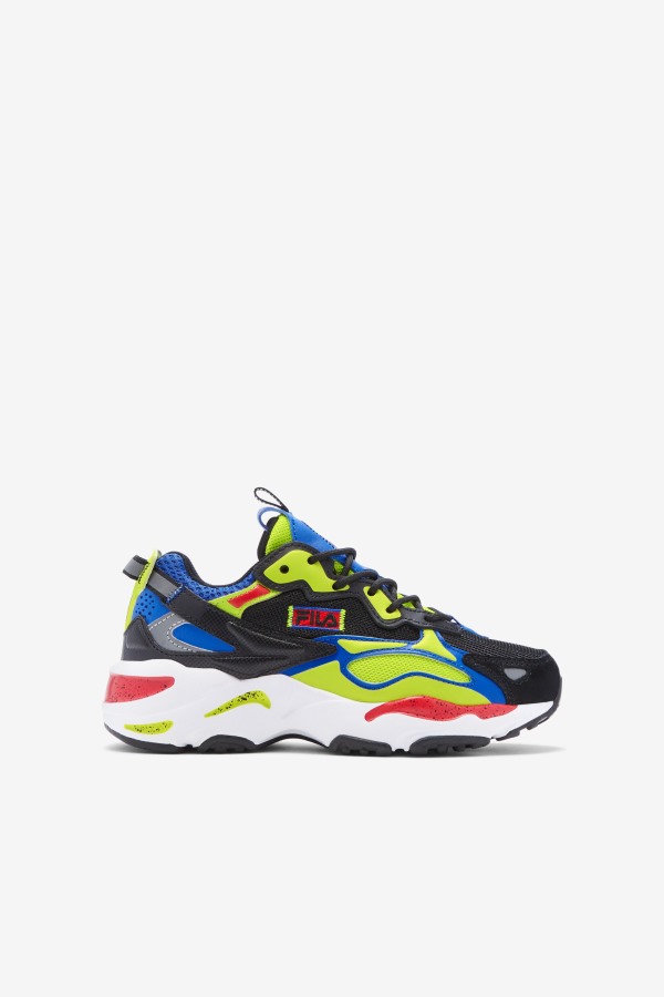 Black/Blue/Red Little Kids' Ray Tracer Apex Fila Outlets