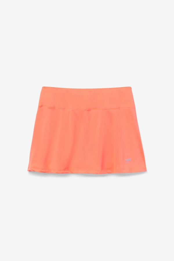 Fiery Coral Fila Outlets Pickleball Flounce Skort