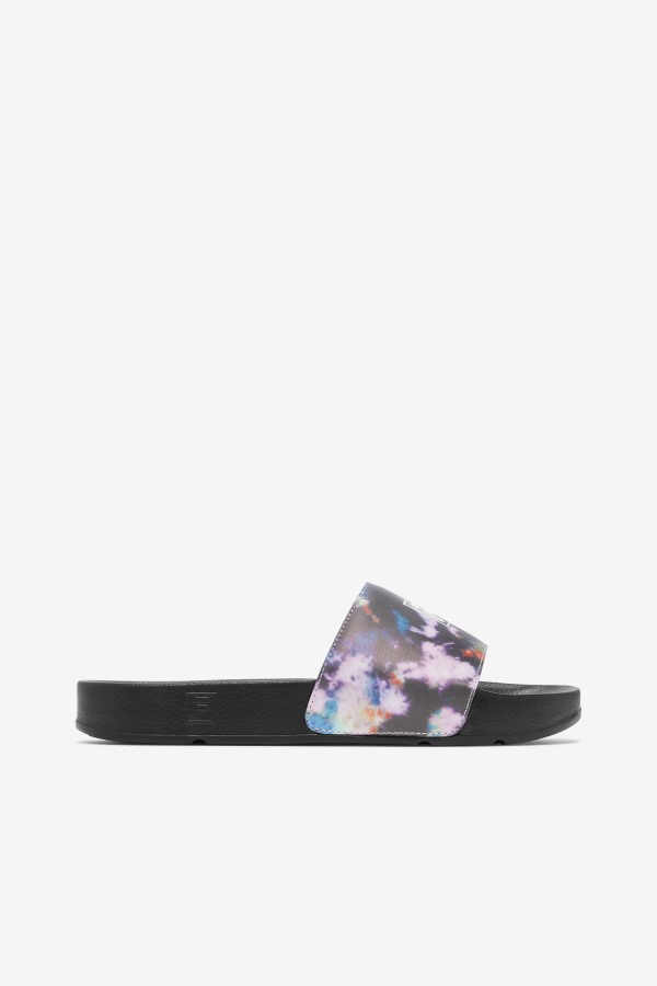 Multi/Black/White Fila Outlets Women's Drifter Tie Dye