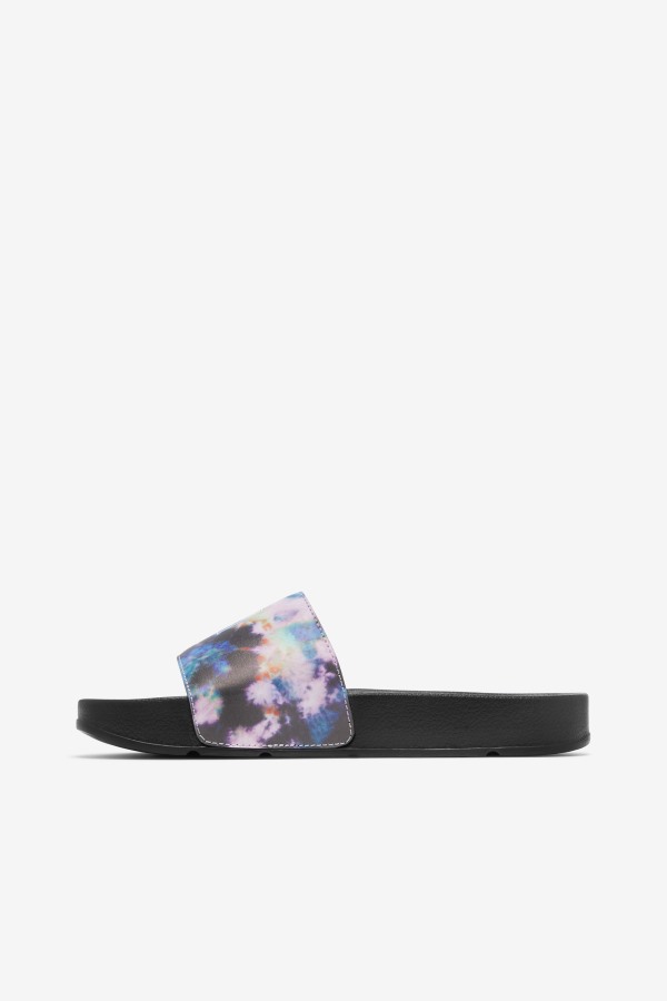 Multi/Black/White Fila Outlets Women\'s Drifter Tie Dye
