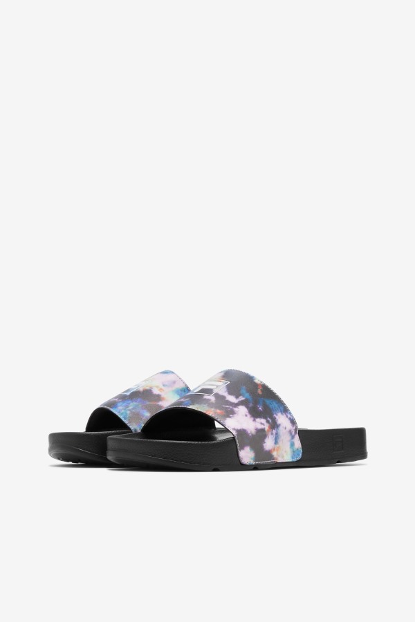 Multi/Black/White Fila Outlets Women\'s Drifter Tie Dye