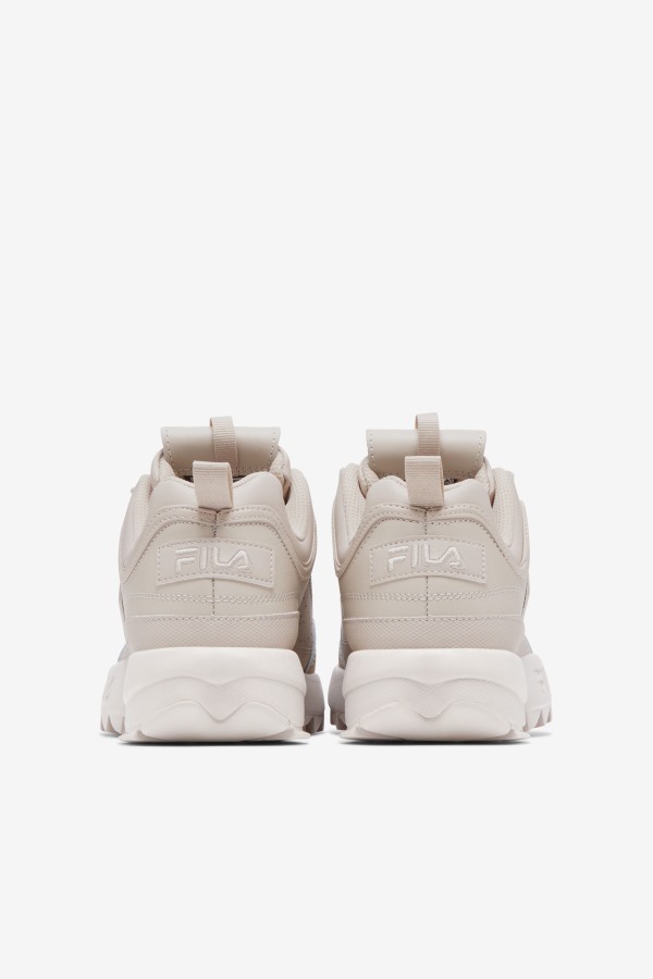 Silver Gray/White Sand Fila Outlets Women\'s Disruptor 2 Premium