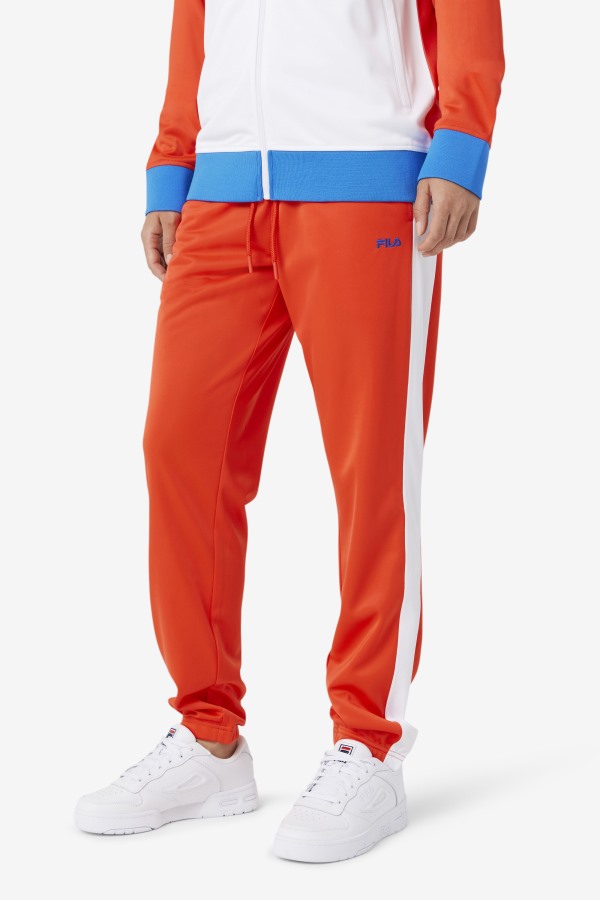 Dominican Republic Pant Fiery Red/White Fila Outlets