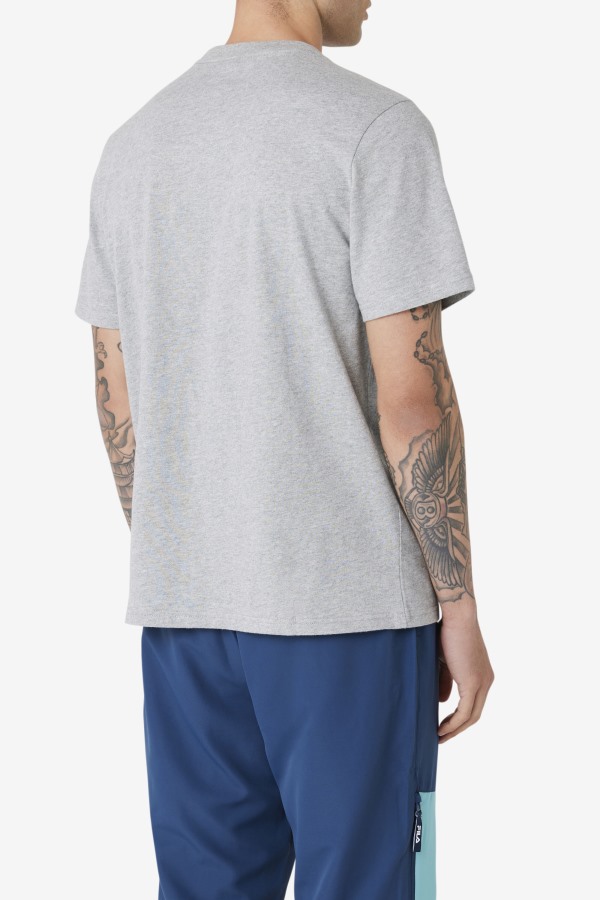 Heather Grey Fila Outlets Visuri Tee