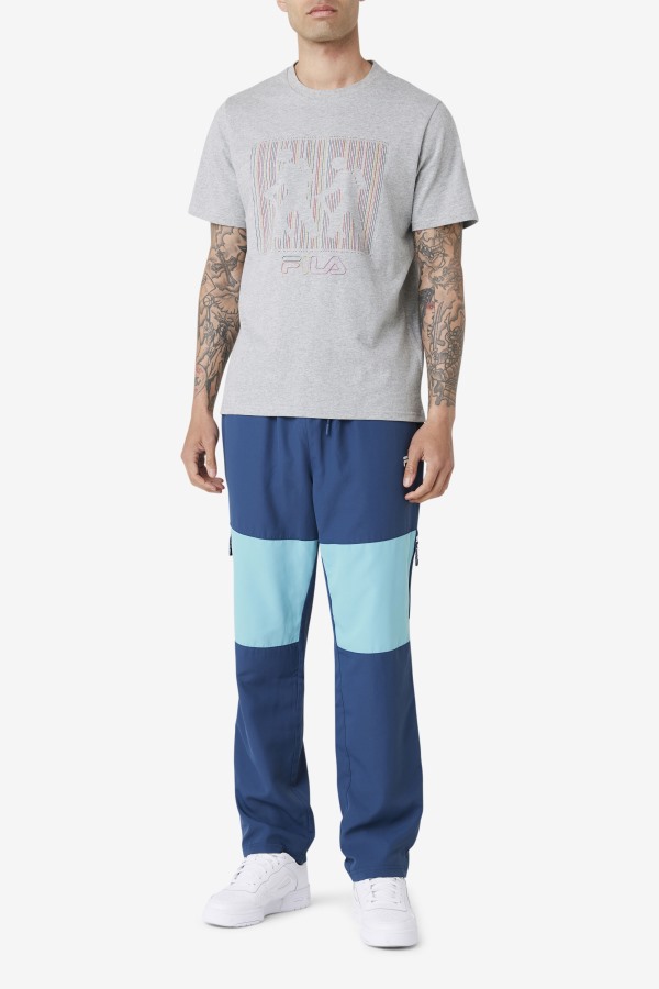Heather Grey Fila Outlets Visuri Tee