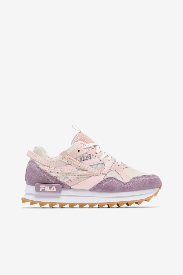 Fila Outlets Women's Sandenal Orbit Eggnog/Pink/Peach Whip