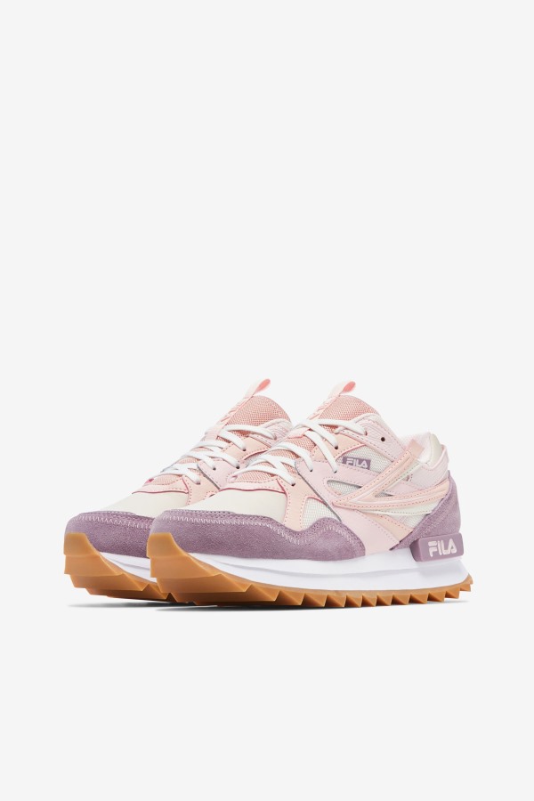 Fila Outlets Women\'s Sandenal Orbit Eggnog/Pink/Peach Whip