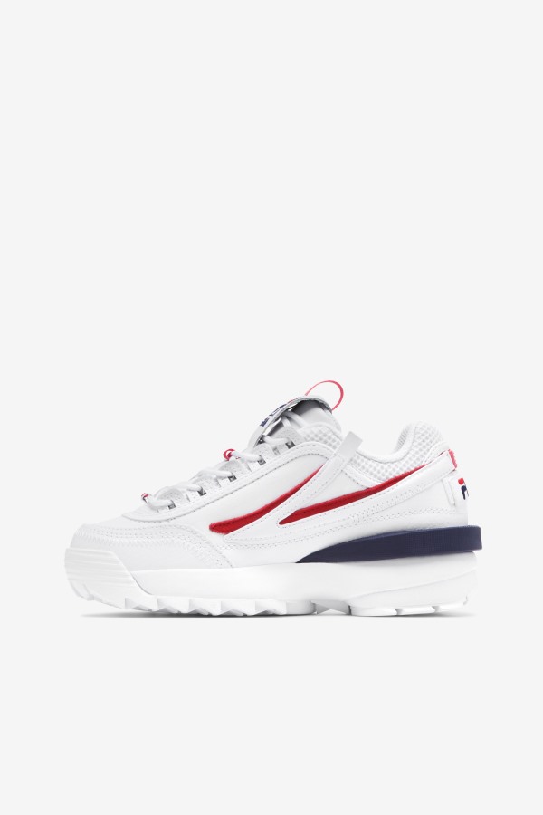 White/Red/Navy Women\'s Disruptor 2 Exp Fila Outlets
