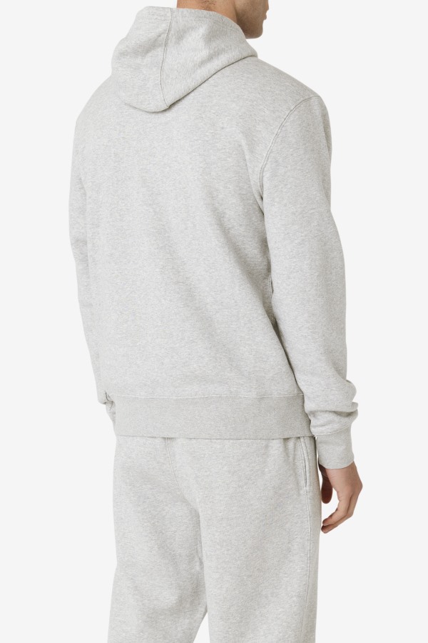 Fila Outlets Grey Heather/White Algot Hoodie