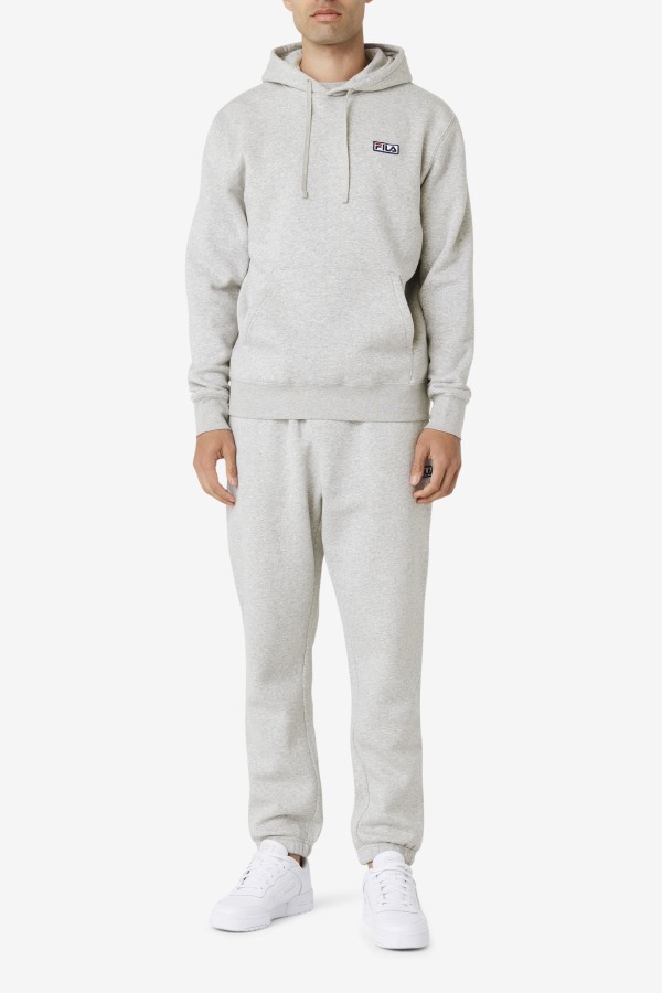 Fila Outlets Grey Heather/White Algot Hoodie
