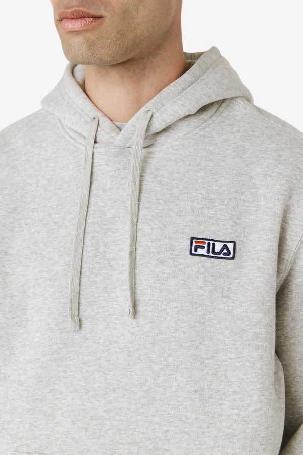 Fila Outlets Grey Heather/White Algot Hoodie