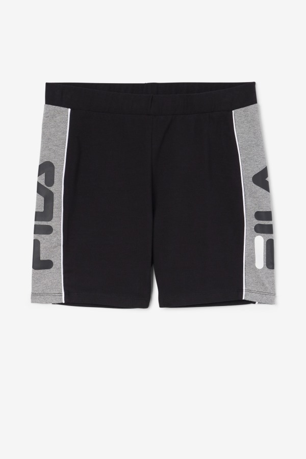 Davina Bike Short Fila Outlets Black/Heather/White