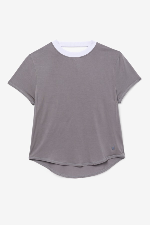 Fila Outlets Gargoyle Fi-Lux Short Sleeve Top