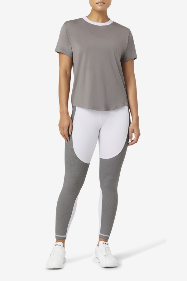 Fila Outlets Gargoyle Fi-Lux Short Sleeve Top