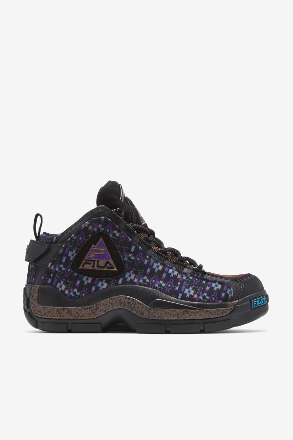 Grant Hill 2 Outdoor Black/Pinecone/Purple Fila Outlets