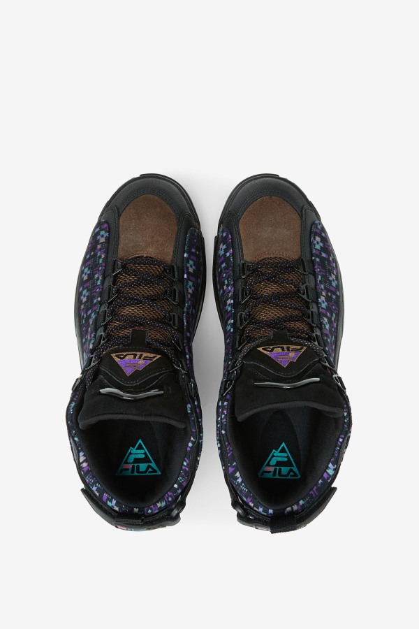 Grant Hill 2 Outdoor Black/Pinecone/Purple Fila Outlets