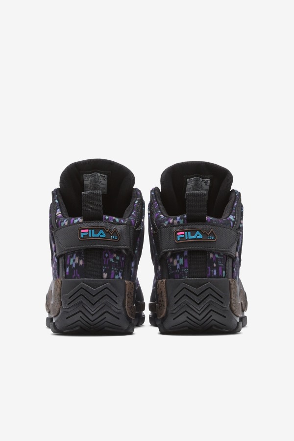 Grant Hill 2 Outdoor Black/Pinecone/Purple Fila Outlets