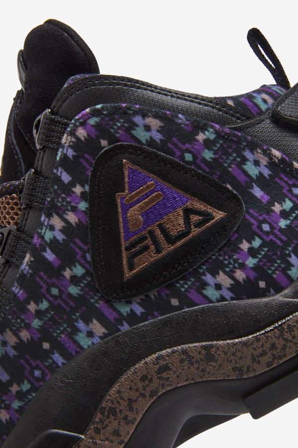 Grant Hill 2 Outdoor Black/Pinecone/Purple Fila Outlets