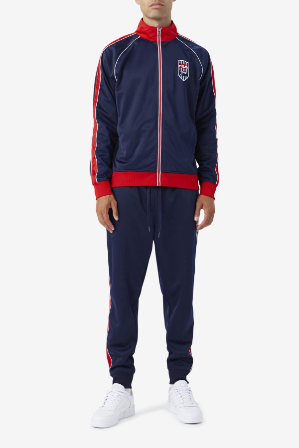 Fila Outlets 2Pac Track Pant Navy/Red/White