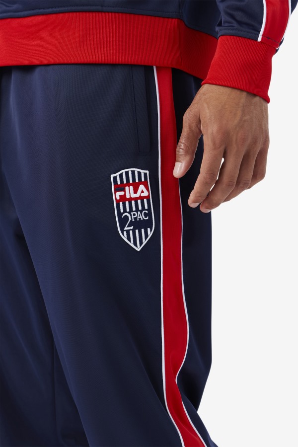 Fila Outlets 2Pac Track Pant Navy/Red/White
