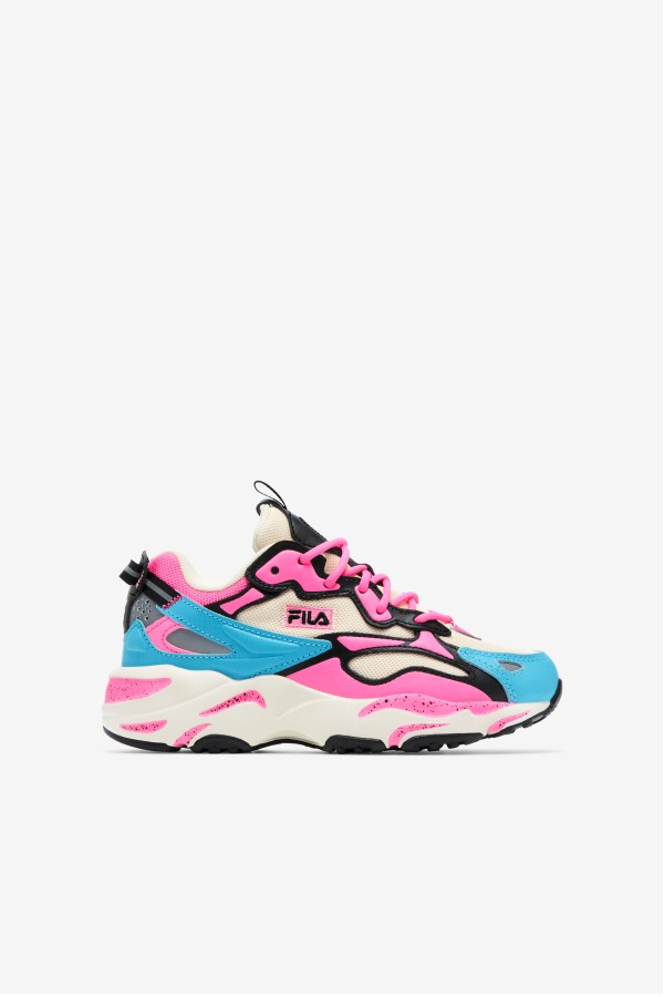 Fila Outlets Gardenia/Bluefish/Sugar Plum Little Kids' Ray Tracer Apex
