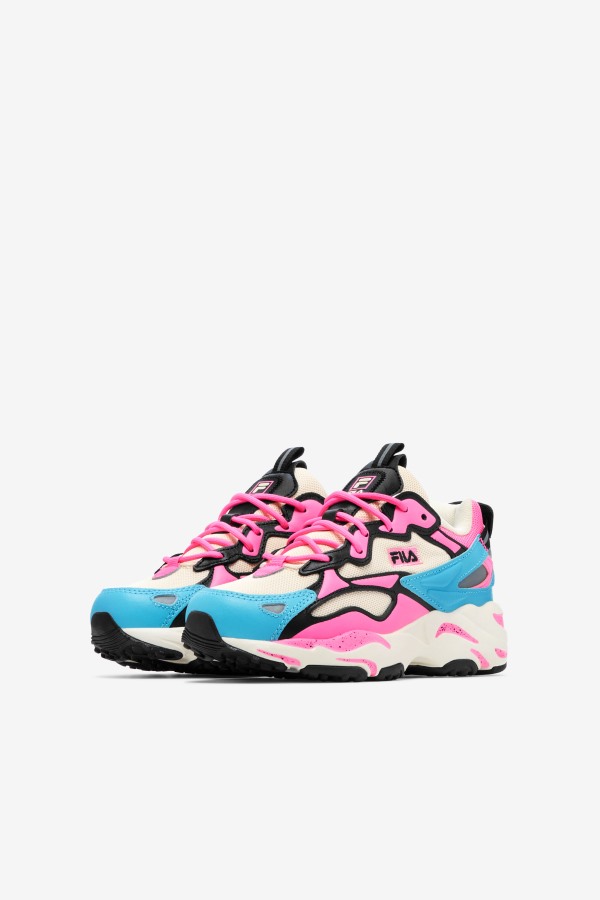 Fila Outlets Gardenia/Bluefish/Sugar Plum Little Kids\' Ray Tracer Apex