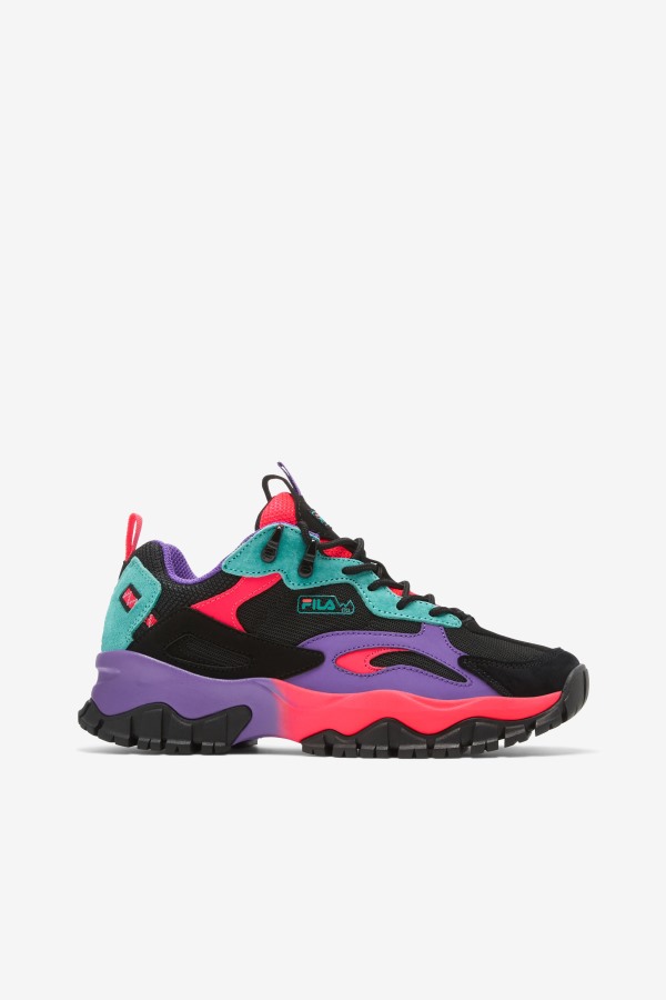 Women's Ray Tracer TR 2 Fila Outlets Black/Ceramic/Diva Pink