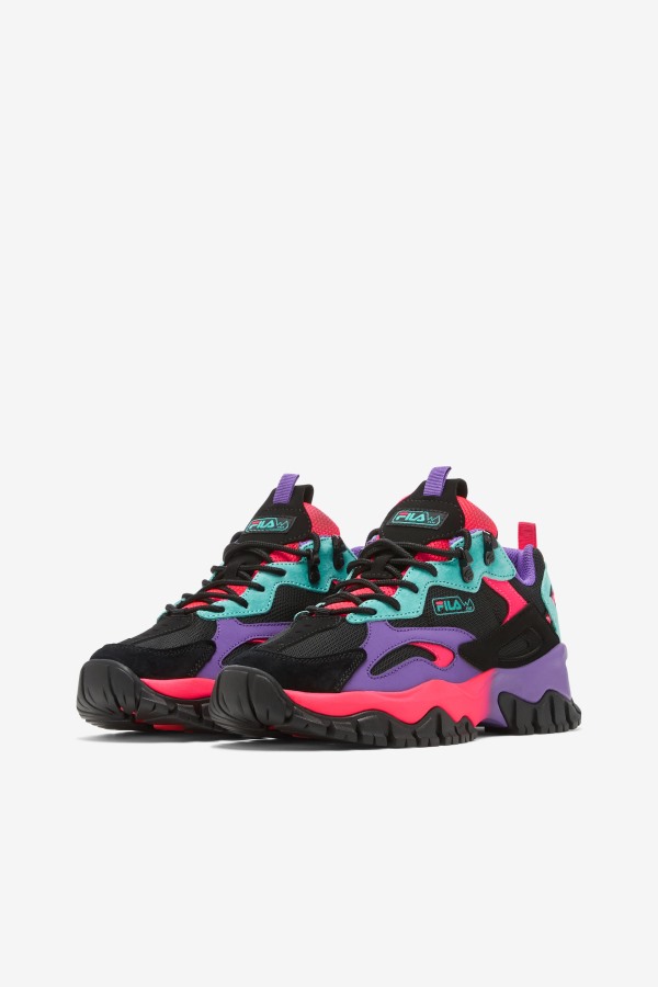 Women\'s Ray Tracer TR 2 Fila Outlets Black/Ceramic/Diva Pink