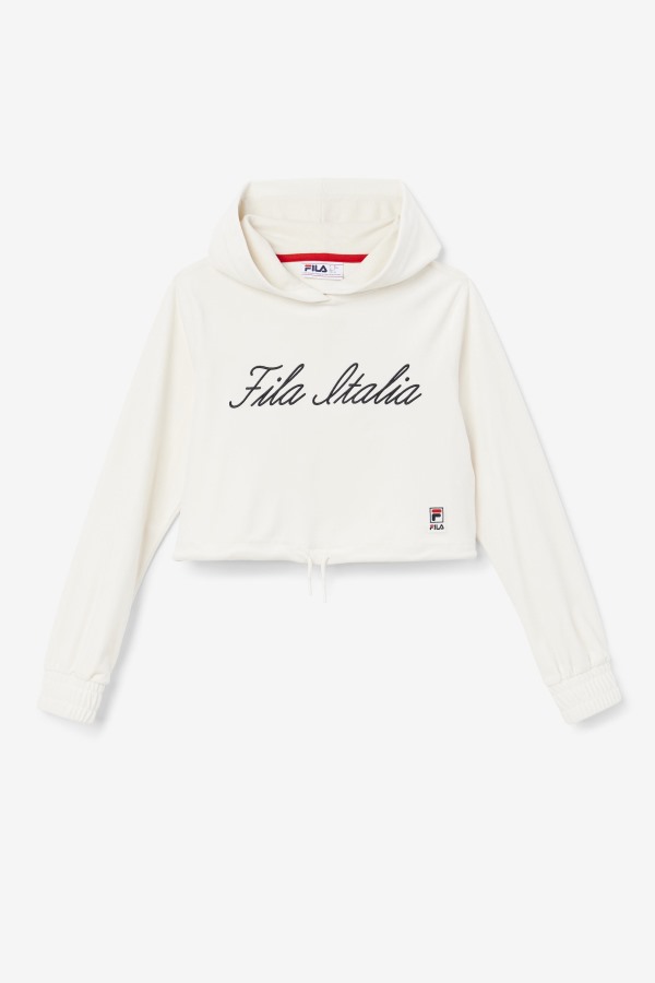 Gardenia/Black Sofia Hoodie Fila Outlets
