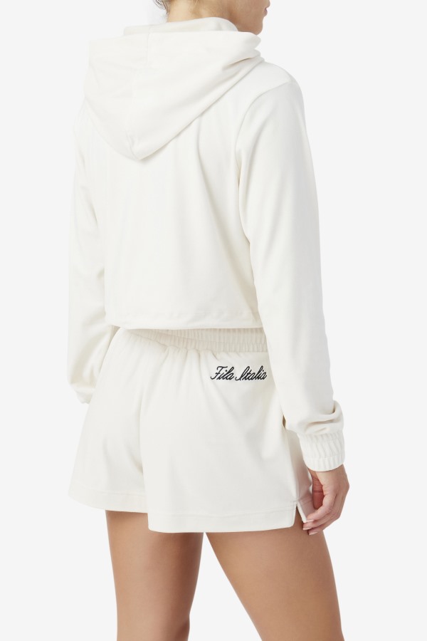 Gardenia/Black Sofia Hoodie Fila Outlets