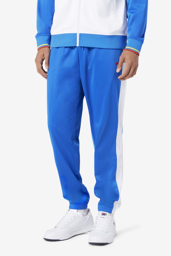 Ecuador Track Pant Blue/White/Fiery Red Fila Outlets
