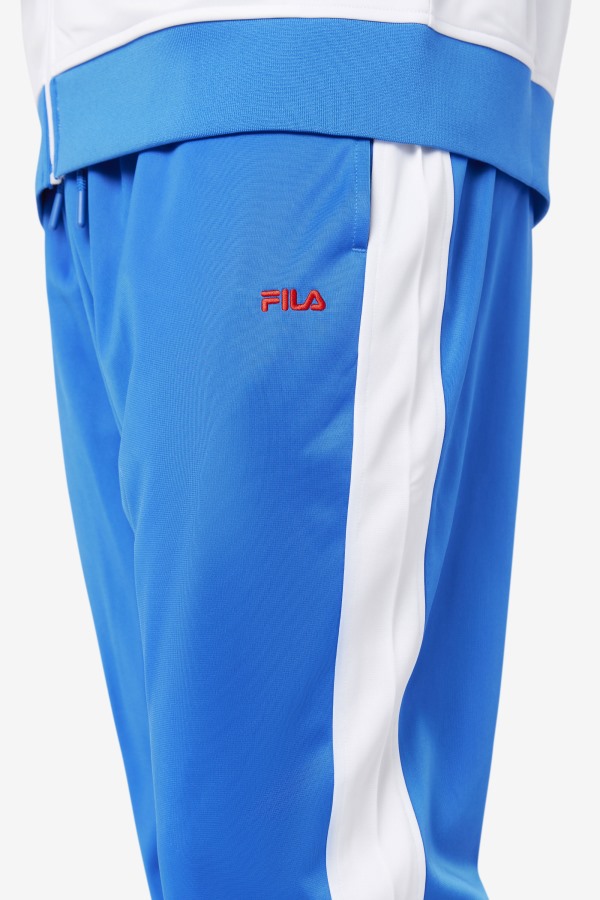 Ecuador Track Pant Blue/White/Fiery Red Fila Outlets