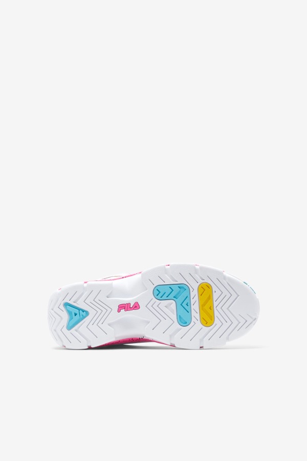 Big Kids\' Grant Hill 2 Fila Outlets White/Pink/Bluefish