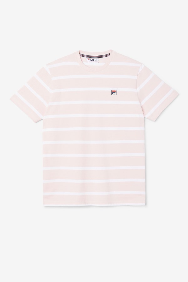 Pink/White Fila Outlets Deny Crew