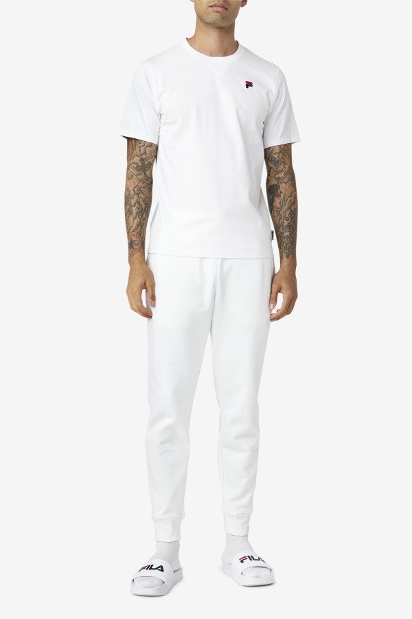 Derion Tee White Fila Outlets