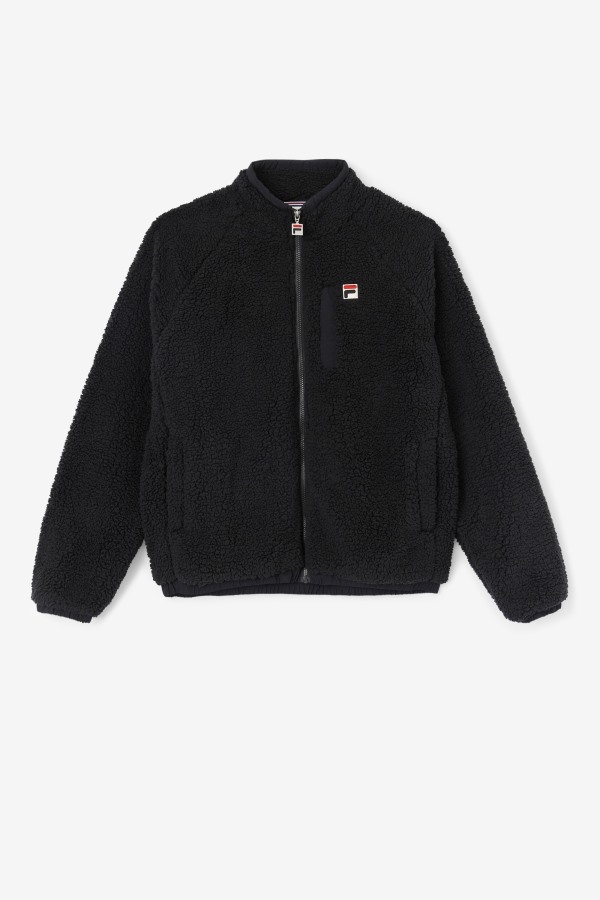 Black Fila Outlets Yuri Jacket