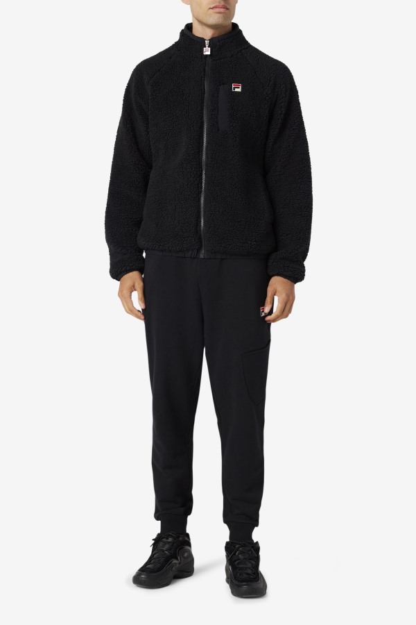 Black Fila Outlets Yuri Jacket