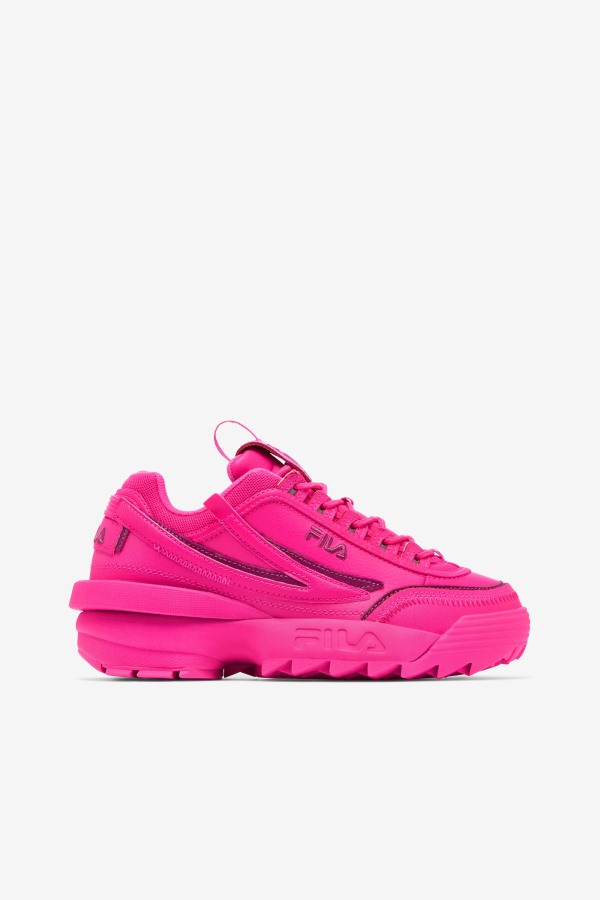 Women's Disruptor 2 Exp Fila Outlets Pink Glo/Festival Fuchsia