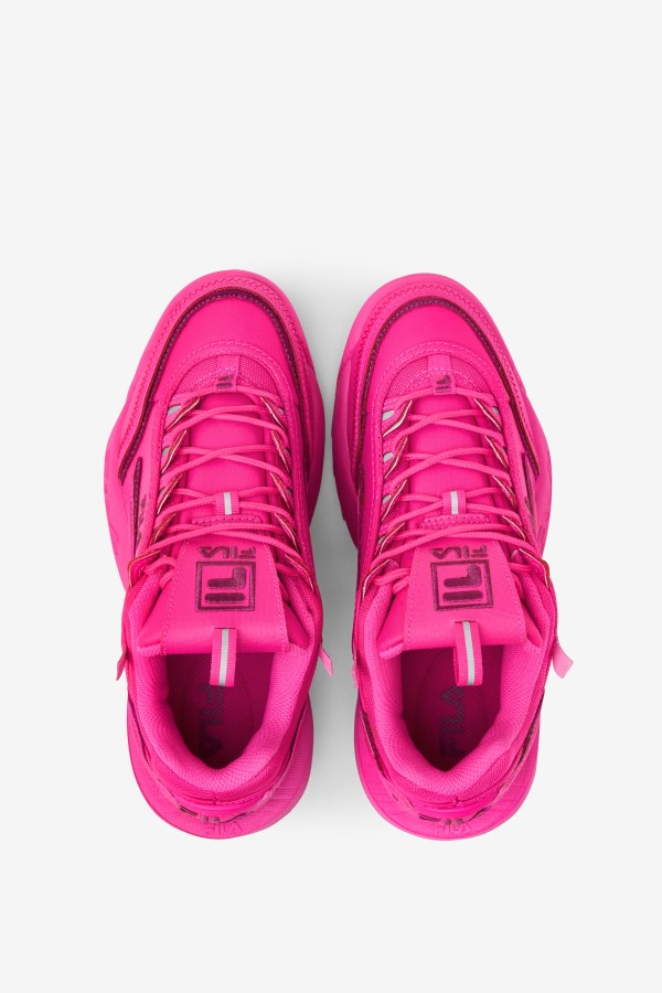 Women\'s Disruptor 2 Exp Fila Outlets Pink Glo/Festival Fuchsia
