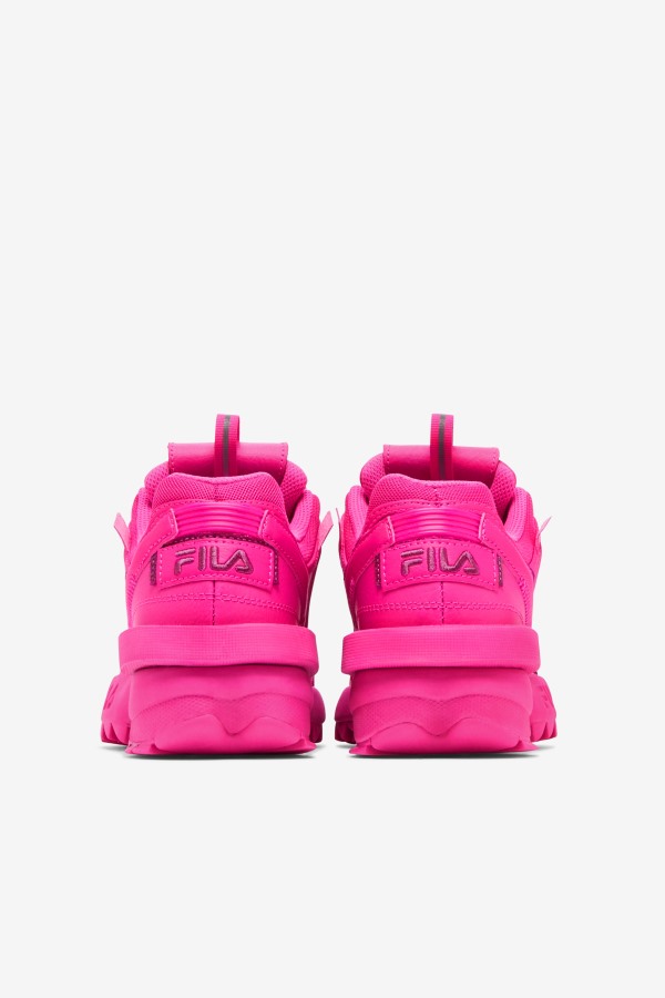 Women\'s Disruptor 2 Exp Fila Outlets Pink Glo/Festival Fuchsia