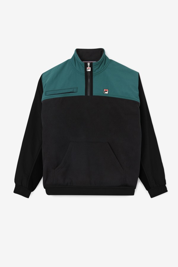 Fila Outlets Black/June Bug/Golden Glow Francisco Fleece Jacket