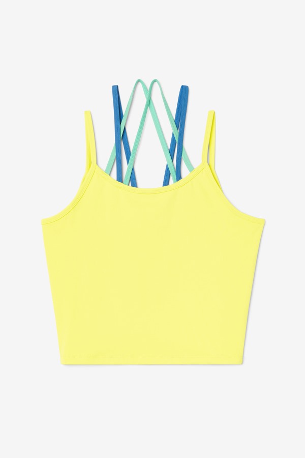 Cecillia Strappy Tank Fila Outlets Sulphur