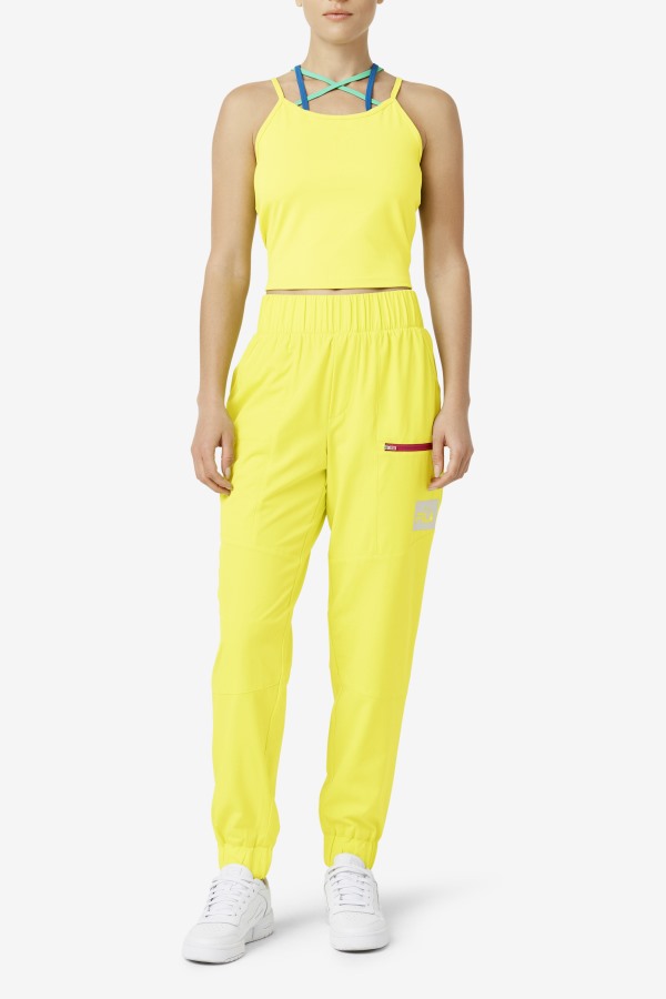 Cecillia Strappy Tank Fila Outlets Sulphur