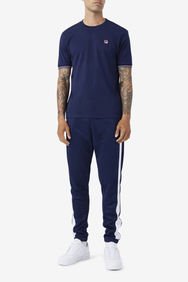Caleb Crew Fila Outlets Navy
